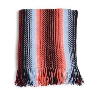 Missoni Winter Scarves, female, Multicolor, Size: ONE SIZE Zigzag Knit Scarf