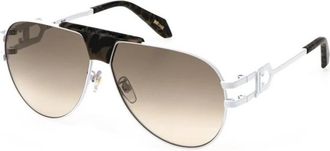 Just Cavalli Authentieke Bril met Topkwaliteit - unisex - Zonnebrillen - Wit - 62 MM - Accessoires