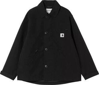 Carhartt Work in Progress Zwarte Barnett Jas Stijlvol Functioneel Stedelijk - Dames - Zomerjassen - Zwart - M - Nylon - Jassen