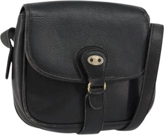 Celine Pre-owned Vintage Cross Body Bag - Dames - Vintage Schoudertas - Zwart - ONE Size - Leer - Vintage