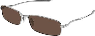 Balenciaga BB0493S 002 Mens Sunglasses Gunmetal Size 62