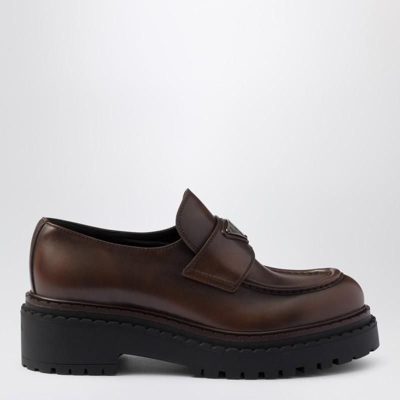 ローファー・オックスフォード PRADA Woman Loafers Brown 1E802NFG045070 F0046 PRADA Woman Loafers Brown 1E802NFG045070 F0046 (PRADA