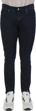 Baldessarini Jeans - Heren - Slim Fit Jeans - Blauw - W31 - Leer - Jeans