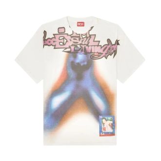 Diesel Hombre, Camisetas, Multicolor, Talla: XL