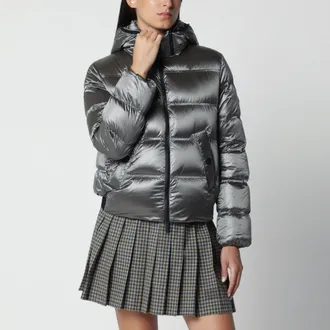 Moncler Piumino corto Sensation argento