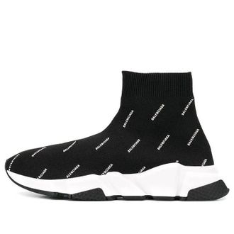 Balenciaga (WMNS) Balenciaga Speed Trainer Black White 525721W06501006