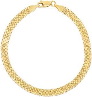 Queen Jewels Bismark Chain Bracelet in Gold at Nordstrom Rack, Size 7.25