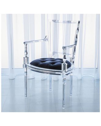 Global Views Marilyn Acrylic Arm Chair