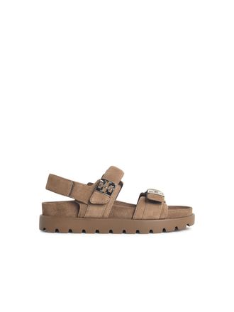 Tory Burch Tory Burch Mellow Sport River Rock Wildledersandalen