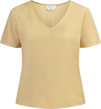 Usha Blouse shirt Dames lichtgeel