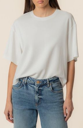 Kut from the Kloth Reina Boxy T-Shirt in White at Nordstrom, Size X-Large