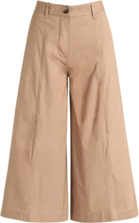 Nine In The Morning Dames, Broeken, Beige, Maat: W29 Katoen