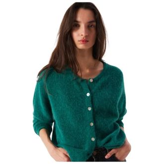 American Vintage Truien - Dames - Truien - Groen - Maat: L Wol