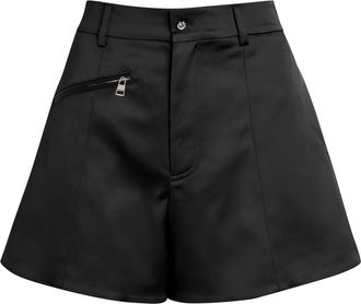 J.W.Anderson Tailored Satin Shorts - Black - 12 (UK12 / M)