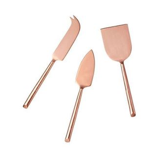 Be Home Matte Copper Cheese Knife Set of 3 at Nordstrom