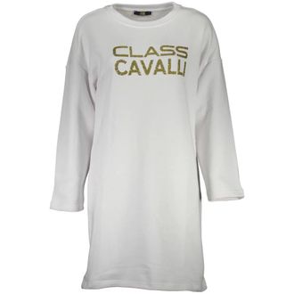 Cavalli T-Shirts, male, White, Size: XL Sports Dress