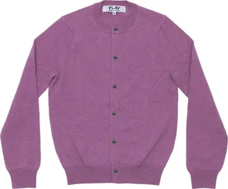 Comme Des Gar&ccedil;ons (WMNS) COMME des GARCONS PLAY Pastel Series Sleeve Heart Purple AZ-N091-051-4