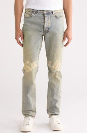 Ksubi Chitch Sture Trashed Idols Slim Tapered Leg Jeans in Denim at Nordstrom, Size 28