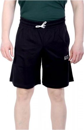 Emporio Armani Emporio Armani Ea7, Uomo, Pantaloncini, Nero, M, new