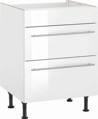 Optifit Kochfeldumbauschrank »Bern« 60 cm breit, mit 2 Auszügen, mit höhenverstellbare Füsse