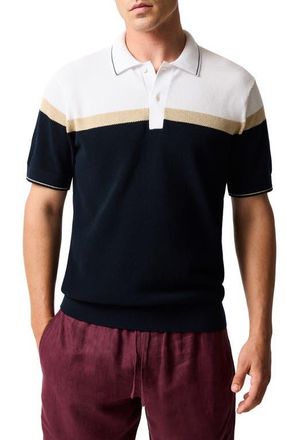 Rodd & Gunn Barret Reef Polo in Midnight at Nordstrom, Size Xxx-Large