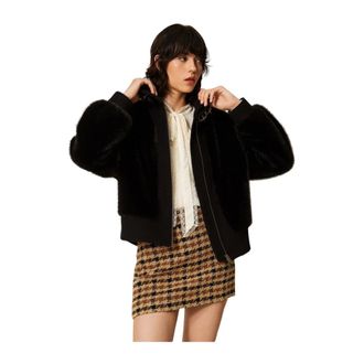 Twinset Donna, Giacche, Nero, S, new