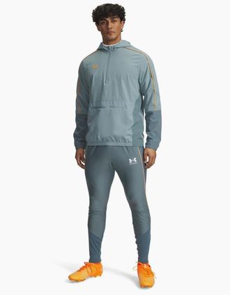 Under Armour Mens Chal Solid Patterned Slim Athletic Pants - Grey - Size: 33/32/32/38/Regular