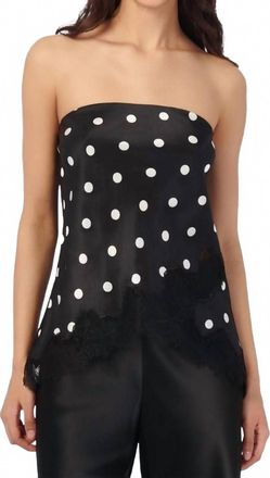 Cami NYC Odessa Strapless Camisole In Polka-Dot