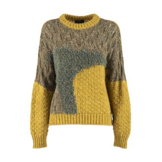 Nenette Maglia con patchwork - Knitwear - Mujer - Multicolor - XS