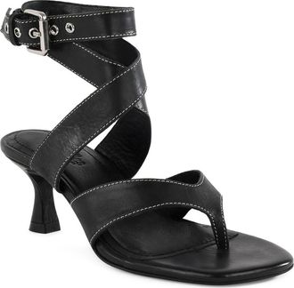 Seychelles Stroke of Luck Ankle Strap Sandal in Black at Nordstrom, Size 6.5