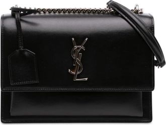Saint Laurent Pre-owned Saint Laurent Medium Calfskin Monogram Sunset Crossbody Ladies P3OQTQE5NZPSGF9J