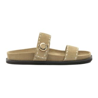Tory Burch Tory Burch, Sliders, female, Beige, Size: 11 US Romy Sport Slide
