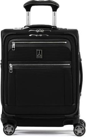 Travelpro Platinum Elite Softside Expandable 19 Carry On Spinner Luggage in Shadow Black at Nordstrom
