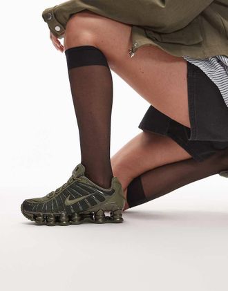 Nike Shox TL - Sneakers verdi-Verde