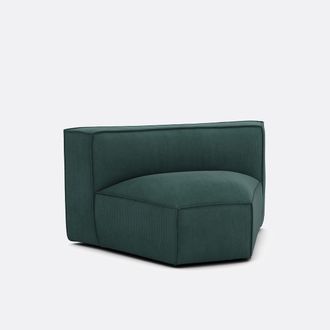 La Redoute Interieurs Modulaire open hoek, ribfluweel Seven