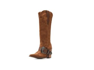Dingo Yeehottie Womens Boots Camel : 8.5 B - Medium, Suede