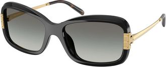 Tory Burch TY9077U 196411 Womens Sunglasses Black Size 56