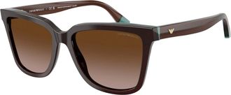 Emporio Armani Dames, Accessoires, Bruin, Maat: 55 MM