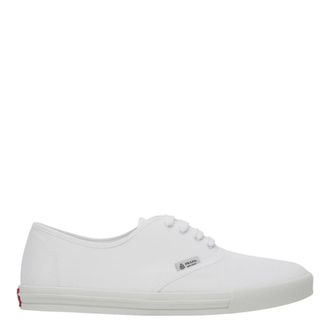 Prada Sneakers, male, White, Size: 10 1/2 US Drill Fabric Sneakers