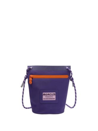 Moncler x Salehe Bembury Amoeba shoulder bag - men - Nylon - One Size - Purple