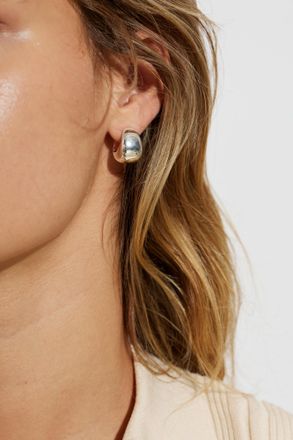 LI&Eacute; STUDIO Silver Earrings Violet, Womens, Silver