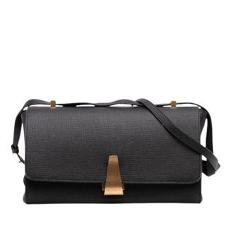 Bottega Veneta Pre-owned Cross Body Bags, female, Black, Size: ONE SIZE Pre-owned BV Angle Crossbody Bag