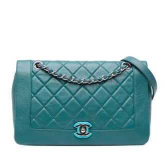 Chanel Chanel Gequilted Lamsleer Schoudertas