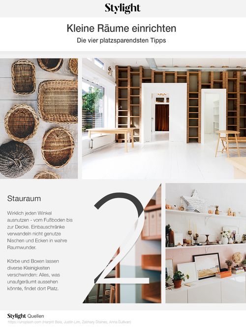 Klein, aber oho! Wir haben einen Experten gefragt, wie du am besten kleine Räume einrichten kannst, ohne dass sie überladen wirken. Möbel für kleine Räume!