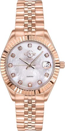 Gevril Group Naples Quartz Diamond Ladies Watch 12403