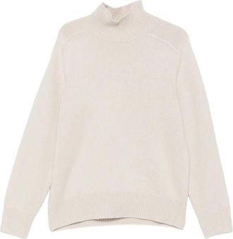 Soft Goat Long-sleeve Roll-neck Sweater