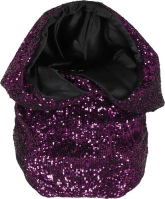 Nervi Stijlvolle Zuze Mode - Dames - Tops zonder mouwen - Paars - S - Polyester - Tops