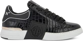 Philipp Plein Sneakers Zwart - Heren - Sneakers - Zwart - 40 EU - Schoenen