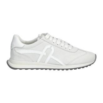Furla Schoenen, Dames, Grijs, 38 EU, Leer, Retro Sneaker