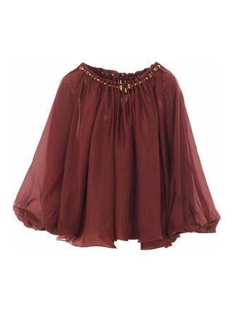 Zimmermann Zimmermann red aster blouse